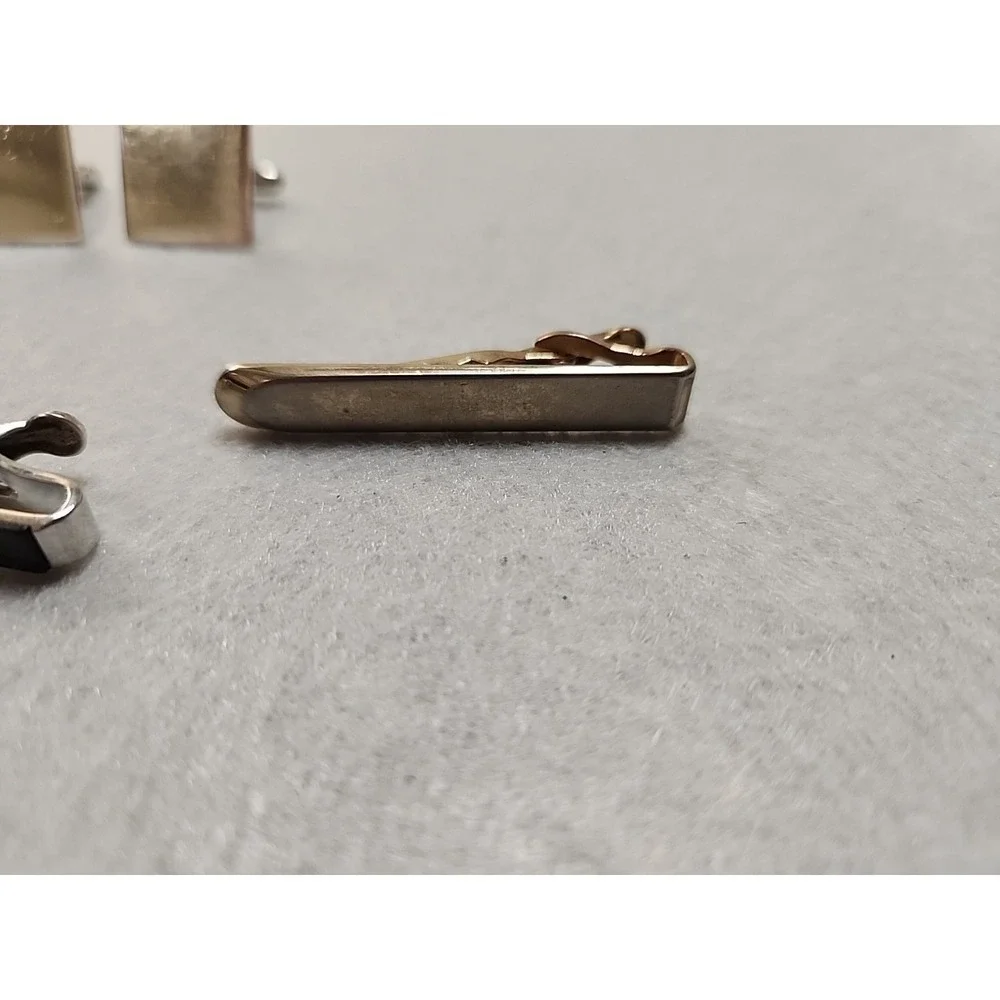 Lot Of 6 & Lot Of 2‎ Swank Cufflinks And Tie Clips